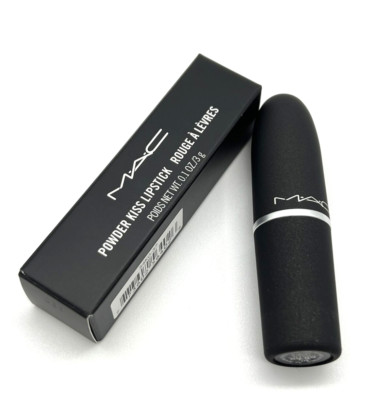 MAC Powder Kiss Lipstick ~ 922 WERK WERK WERK cool red ~Full Size 3g ~Authentic!
