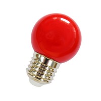 Lhw-Licht Led-Leuchtmittel Tropfen 2W = 25W 10 Lumen E27 Rot StoßFest