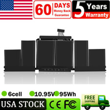 A1417 Battery for Apple Macbook Pro 15 inch Retina A1398 Mid 2012 Early 2013