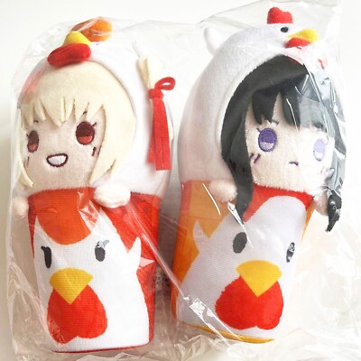 Lycoris Recoil Become Karaage-kun Plush Toy Chisato Nishikigi Takina Inoue New