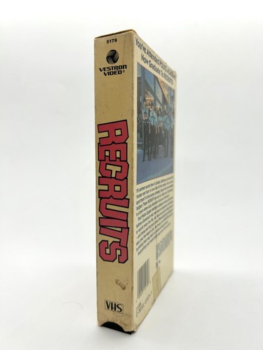 Recruits Vestron VHS 1986 sex comedy Police Academy Jon Mikl Thor - Picture 4 of 6