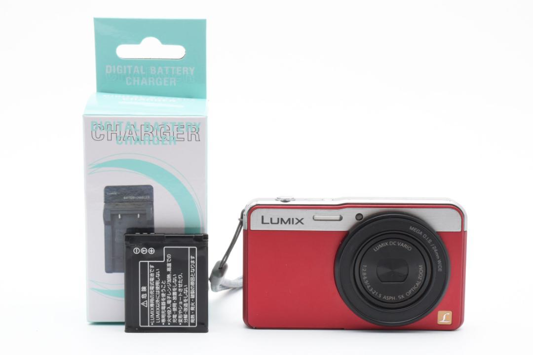 Panasonic LUMIX DMC-XS3 14.1MP Compact Digital Camera Red From