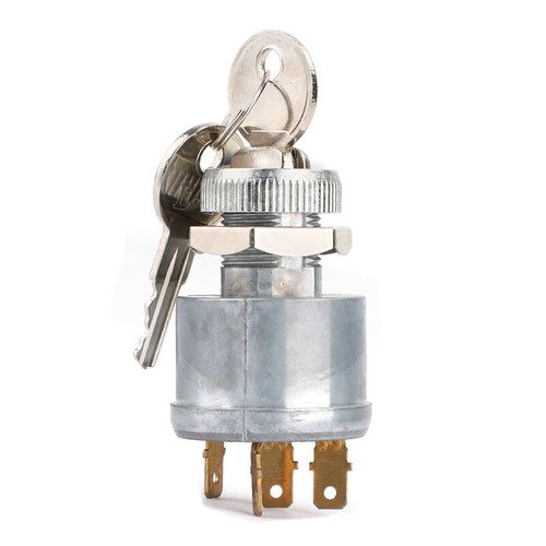 Key Switch for EZGO Cart 4 Prong w/ Factory Lights 81+ Gas & Electric