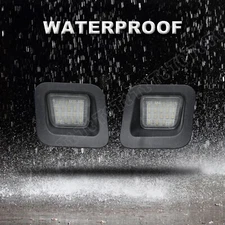 Rear 38-SMD LED License Plate Lights Lamp For 2003-2018 Dodge Ram 1500 2500 3500