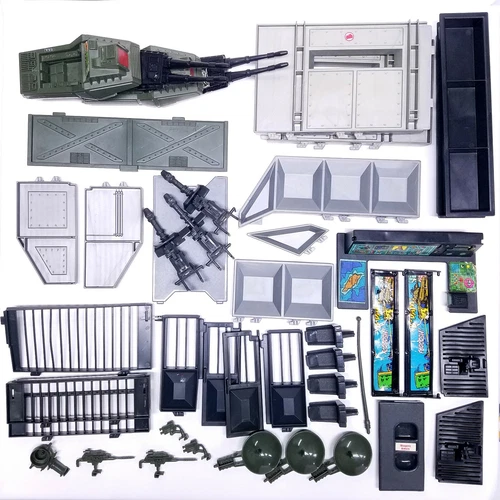 **YOU PICK** 1983 HEADQUARTERS COMMAND CENTER Vintage GI Joe Part Lot Hasbro