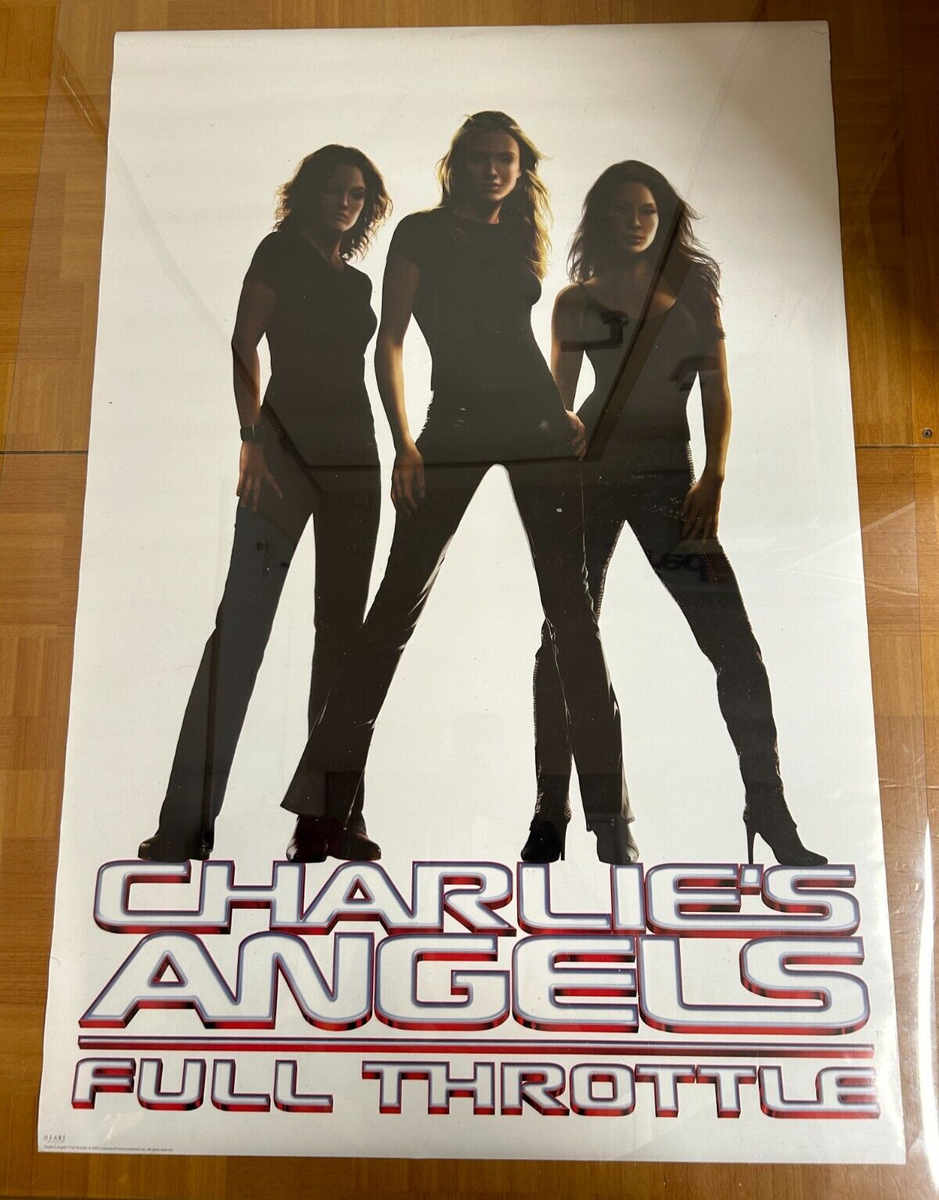 Charlie's Angels Full Throttle Movie Poster Reproduction 24X35