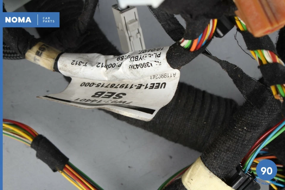 2004 Jaguar XJ8 XJR Vanden Plas X350 Dash Dashboard Wire Wiring Harness OEM Foto 4 de 4