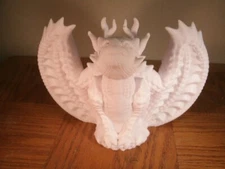 3D Printed Dragon Themed Christmas Tree Topper