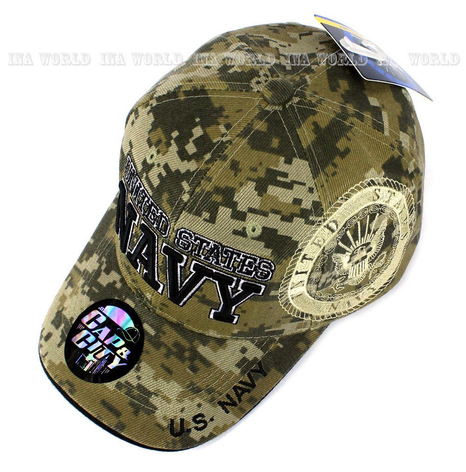 Officially Licensed US Navy Baseball Cap - Vintage Adjustable Military Hat