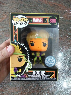 Funko POP! #800 Rogue Blacklight - Marvel - Funko Special Edition