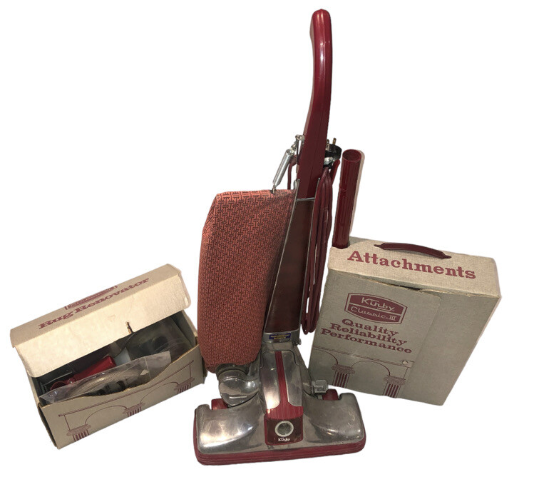 掃除機・クリーナー Rare! 1985s Kinbv@ Carpet Creaner Parts VTG