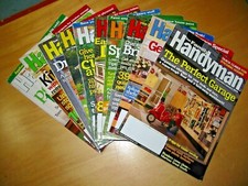  Family Handyman Magazine 2005  Lot of 10 Issues DIY Indoor  Outdoor Projects