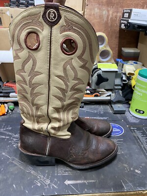 Tony Lama Cowboy Buckaroo Boots Men's Size 12 D Western RR1013