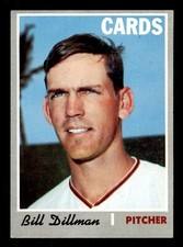 1970 Topps Baseball #386 Bill Dillman EX