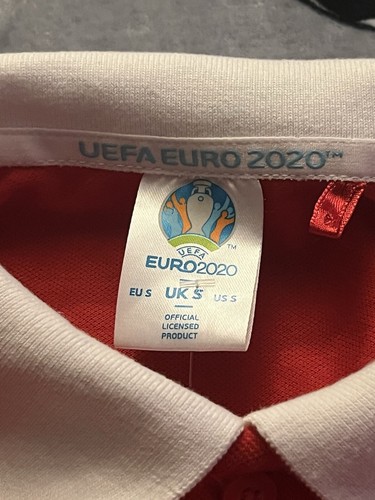 UEFA Euro 2020 Wales Polo Mens Small Shirt - Picture 2 of 6