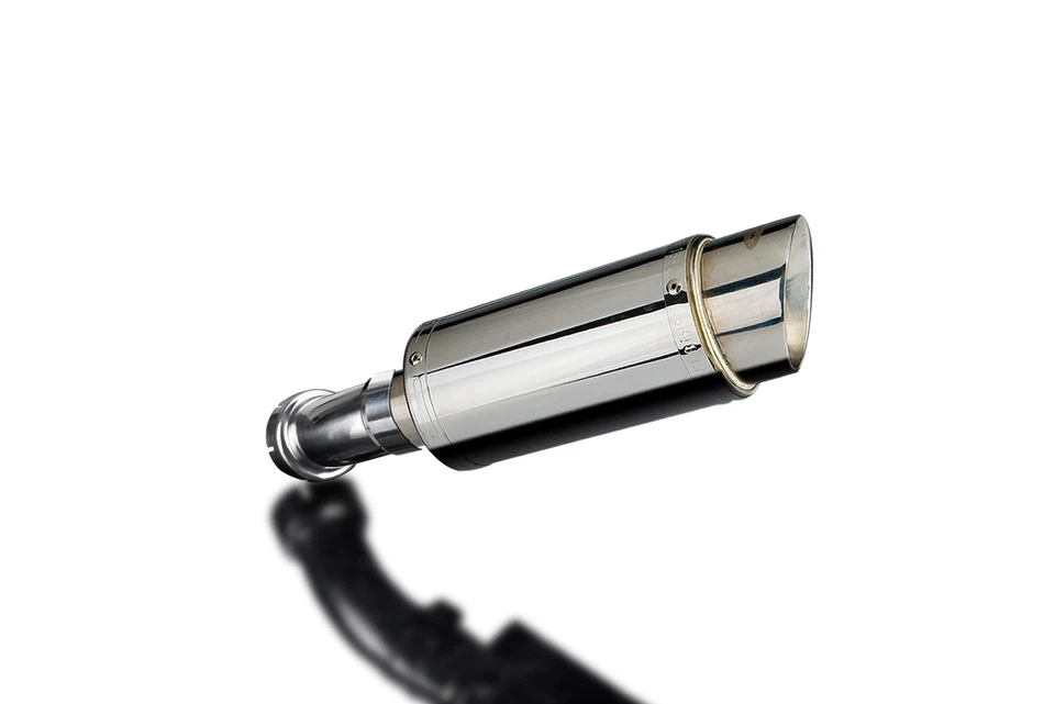 BMW R Nine T 2014-2019 Delkevic Slip On 8" Kit de silenciador de escape redondo de acero inoxidable Foto 2 de 4