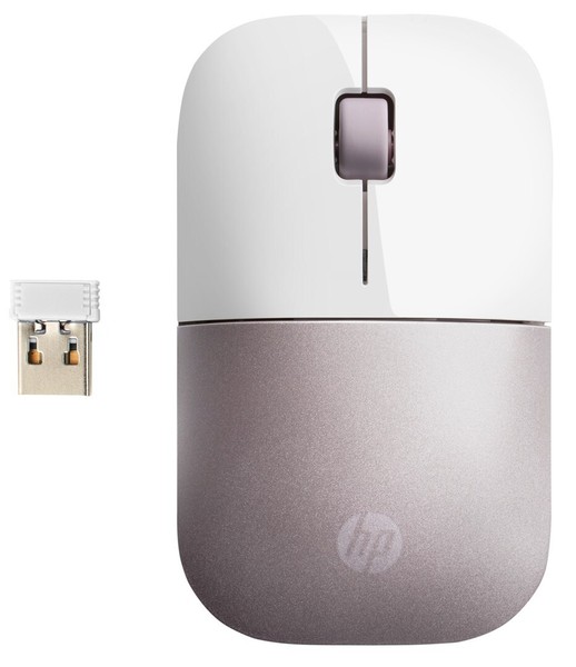193424531004 HP Wireless-Maus Z3700 – Weiß/Pink Hewlett-Packard-image