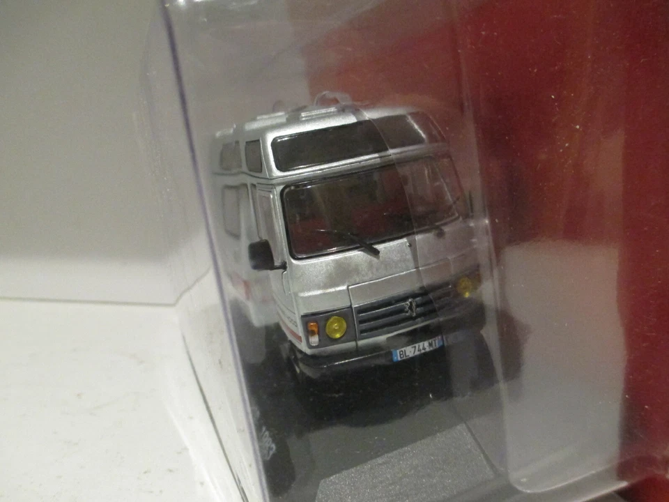 CAMPING CAR MOTORHOME PEUGEOT J9 Chausson Carrier ODYSSEE 4000 1983 1/43 NEUF - Photo 2/4