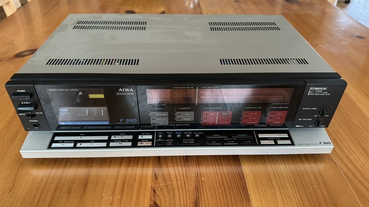 Aiwa AD-F 990,3-head cassette deck,used | eBay