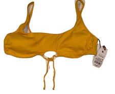 Shade  Shore Womens Size XL 16-18 Yellow Swimwear Top New W/Tags