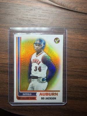 2005 Topps Pristine Legends Gold Die-Cut Refractor /65 Bo Jackson #101 06bg