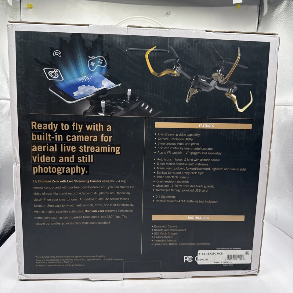 Protocol Dronium Zero Drone With Live Stream - Image 3 of 4