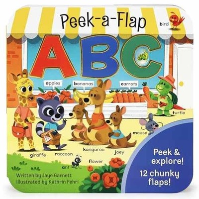 Peek-a-Flap ABC - - Board book, by Jaye Garnett; Cottage - Acceptable