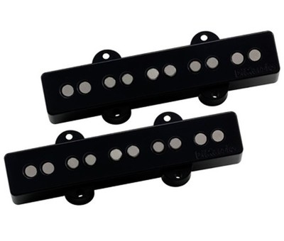 DiMarzio DP549 Ultra Jazz Bass 5 String pickup set - black