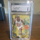 SkyBox Z-Force 1996-97 Michael Jordan #179 Chicago Bulls CGC 8 Graded Card
