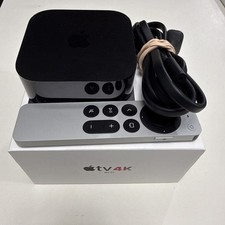Apple Tv (4k 3rd Gen) - Wifi - Model A2737 / Mn873ll/a W/ Box, Remote