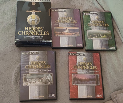 Heroes Chronicles Might and Magic Collectors Edition PC Spiel 4 Episoden 3DO