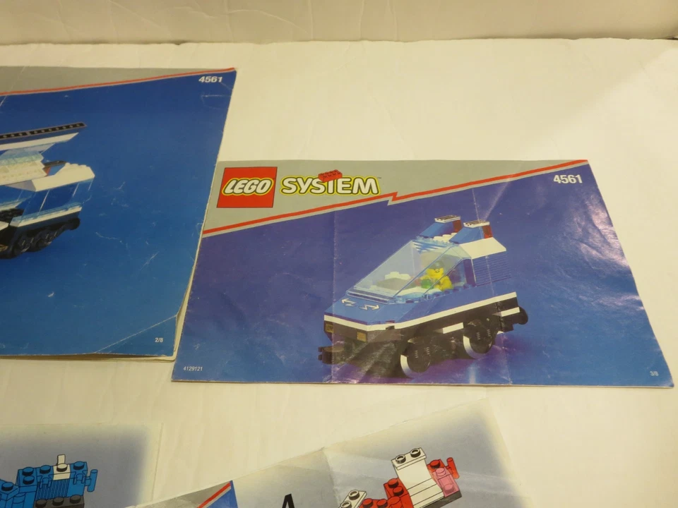 Lego 4561 Instructions Manuals Pamphlets Catalogs Lot x9 Trains Vintage 4188957 - Image 3 of 4