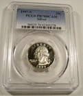 1997-S 25c SILVER PCGS PR70DCAM WASHINGTON QUARTER PROOF DEEP CAMEO PR 70 DC
