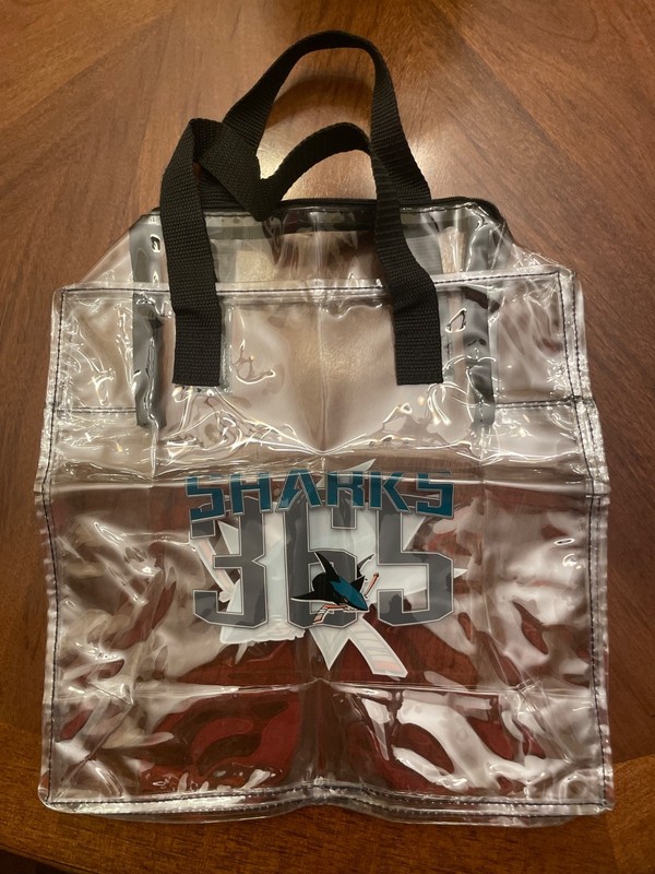 San Jose Sharks Season Ticket Member Clear Tote Bag 365