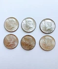 1964 50C Kennedy Half Dollar Lot of 6
