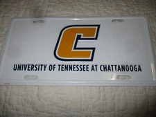 University of Tenessee at Chattanooga UTC Vanity License Plate Unused