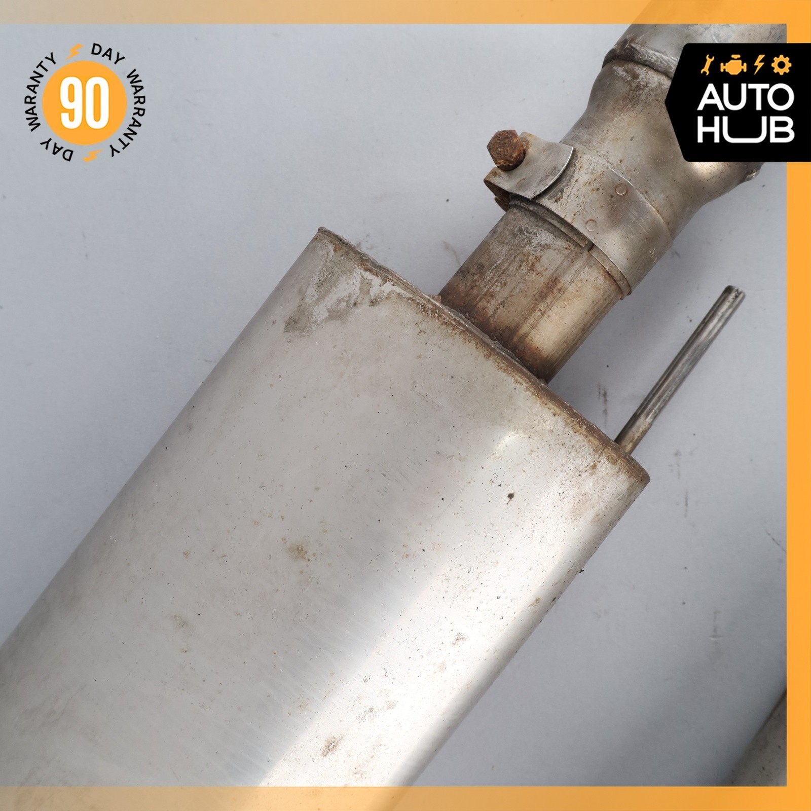 00-04 Aston Martin DB7 Vantage Left & Right Side Exhaust Mufflers Set OEM 38k