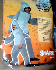 Shark Costume Halloween Child size M ages 7-9