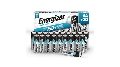 Energizer Alkaline-Batterien Max Plus 150 Mignon (AA) 20er Pack