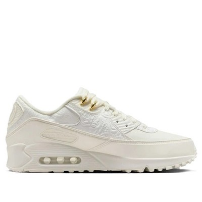 Nike Air Max 90 x Slawn Sail FD6492-100 Sneaker Herren Schuhe Weiß Creme Neu
