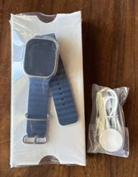 Apple Watch Ultra 2 GPS+Cell 49mm Titanium Case One Size Blue Strap