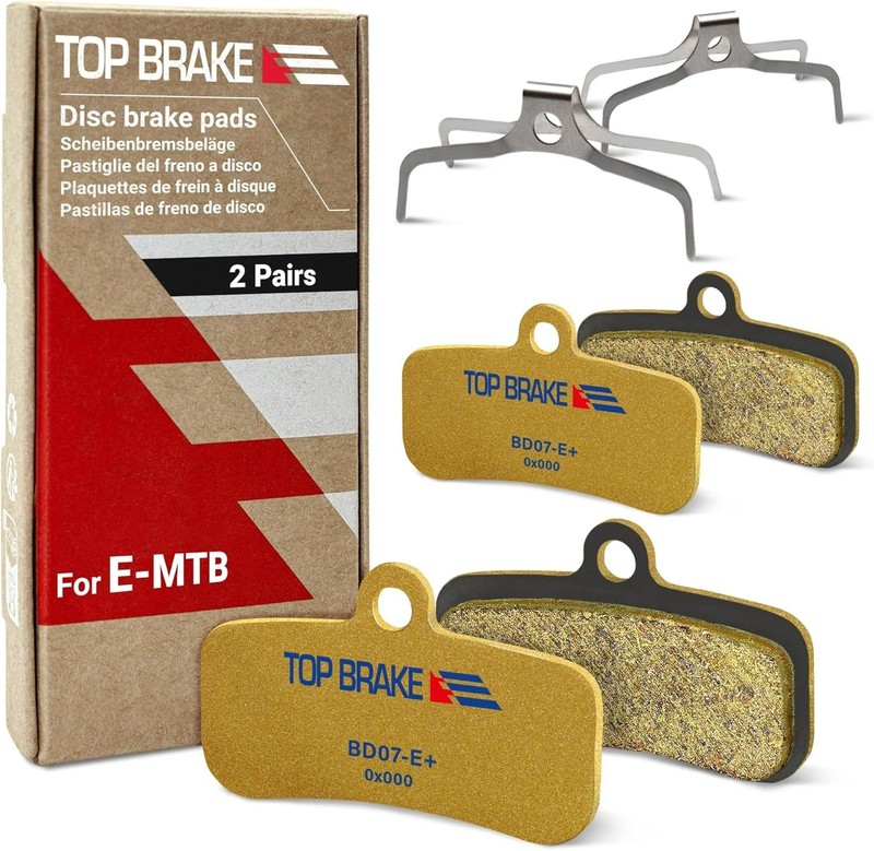 TOP BRAKE Disc Bike Brake Pads Compatible with Shimano Avid SRAM Tektro Cycling