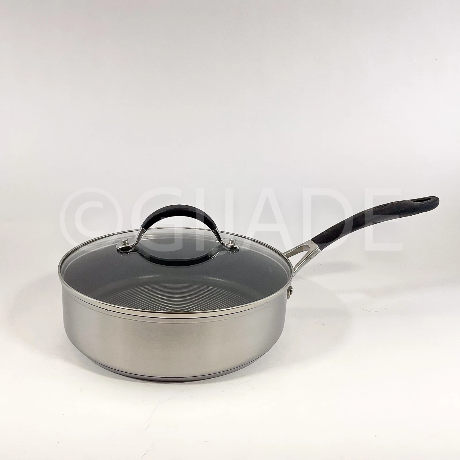 Circulon Steel 3-qt Saute Pan Shield SE-Series Hybrid Stainless Steel Non-stick