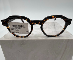 Warby Parker Javier Frames / Glasses in Black Oak Tortoise Italy