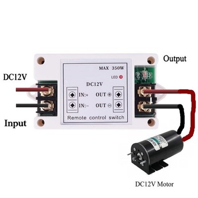 High Power Remote Control Switch Wireless Receiver With 433mhz Remote Control