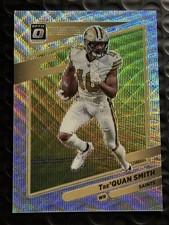 2021 Panini Donruss Optic Silver Wave Prizm /299 #164 Tre'Quan Smith - Saints
