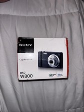 SONY Cyber-shot DSC-W800 20.1MP Digital Camera with Box, SD card and charger