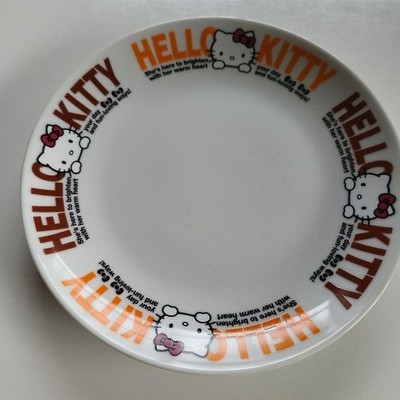 Hello Kitty Keramik Teller 5er Set 18-20 cm Charakterdruck Keramikschale