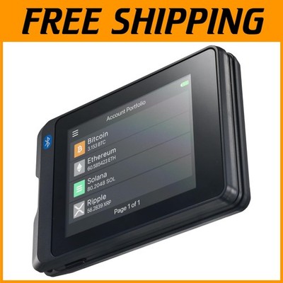 Intuitive Touchscreen Wallet - Bluetooth Crypto-