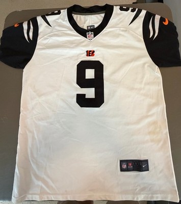 Nike Cincinnati Bengals Joe Burrow #9 NFL Jersey White/Black Size XXL See Pics